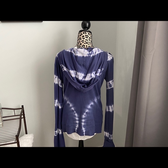 Urban X Tie Dye Sweatshirt Zippered Hooded XL - Picture 10 of 14